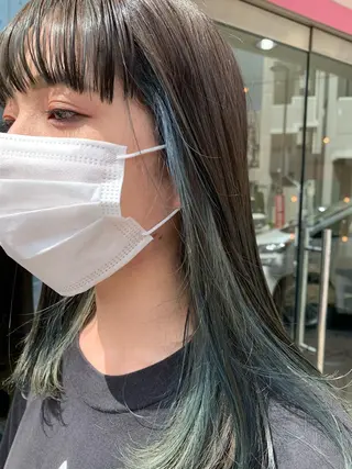 ロング カラー DiMPlE  ディンプル所属・🌸スタイリスト 山浦美恵のヘアスタイル