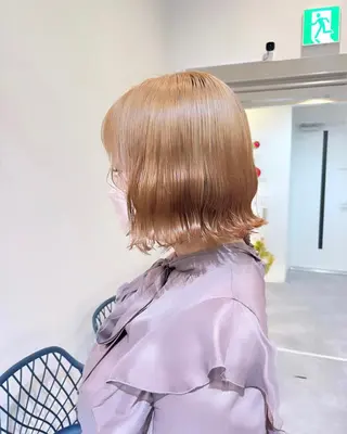 ミディアム 当日予約◎ risaのヘアスタイル