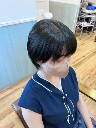 ミディアム カラー 🐰ハイトーンカラー 畠山　渡🐰のヘアスタイル