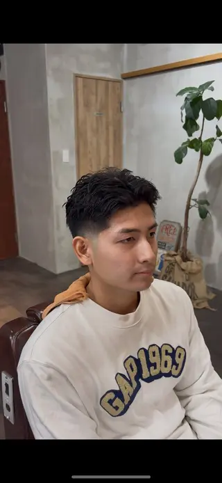 ショート メンズ local barber moge所属・田中 平雅のヘアスタイル