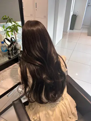 ロング カラー ️透明感/アレンジ/ 🎀こゆき🎀のヘアスタイル