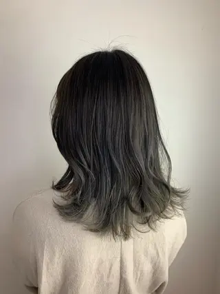 ミディアム カラー SALOWIN神戸三宮店所属・【美髪を叶える】中谷 彰宏（アキ)のヘアスタイル