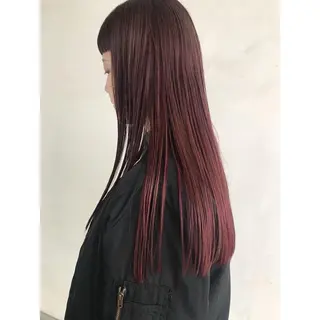 ロング カラー ピチカート　本店所属・カットモデル ／ゆうのヘアスタイル