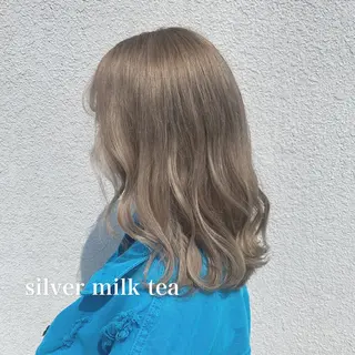 ミディアム 🎨透明感モテカラー DAIKI🎨のヘアスタイル