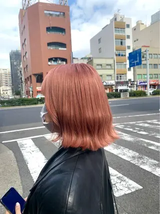 ミディアム カラー ヘアアレンジ 🫧ヒシダアキ /taboo🫧のヘアスタイル