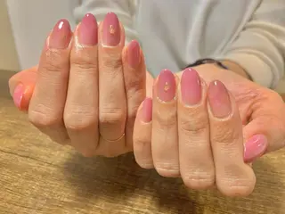 ネイル うる艶/透明感 Rirashaのネイルデザイン