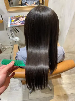 カラー パーマ Keshiki大名 安部 真輝のヘアスタイル