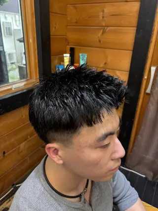 ショート メンズ 【メンズ専門‼️】 中林良嘉のヘアスタイル