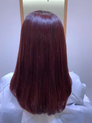 セミロング カラー Hitotose代表 中島和樹のヘアスタイル