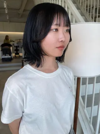 ショート 林 千聖のヘアスタイル
