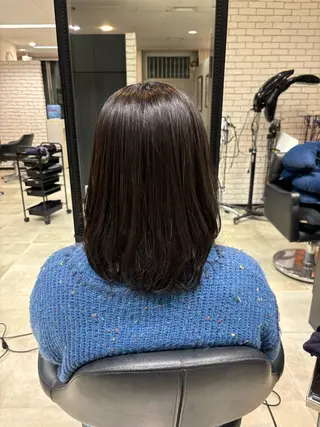 セミロング パーマ カットモデル 募集中🟡mikuのヘアスタイル