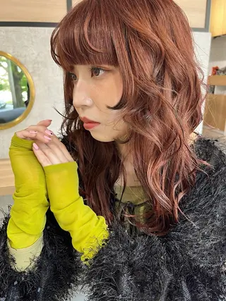 カラー thee所属・渡邊 ひかるのヘアスタイル