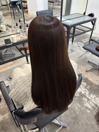 ロング カラー ダメージレス艶カラー MISAKI🦋のヘアスタイル