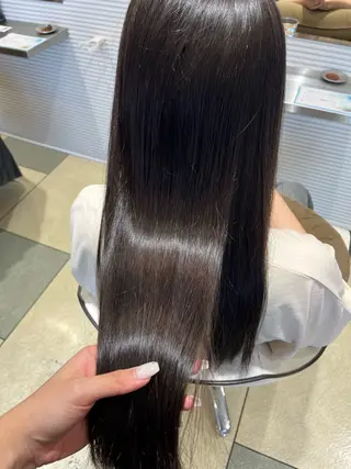 セミロング ボヌールソレイユ所属・☁️彦坂唯有/ 透明感カラー☁️のヘアスタイル