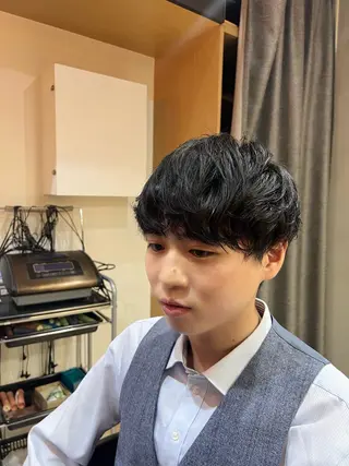 パーマ メンズ 山口 彩乃のヘアスタイル