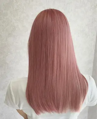 ロング Rio/ヘアセット/ ハイトーンカラーのヘアスタイル