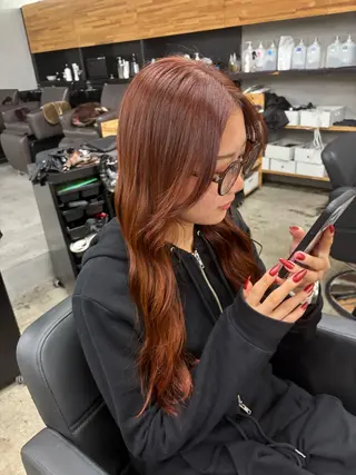 ロング カラー mono / Manatoのヘアスタイル