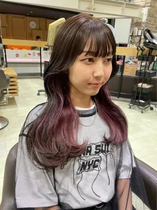 カラー メンズパーマ/ メッシュ📍ﾕﾘのヘアスタイル