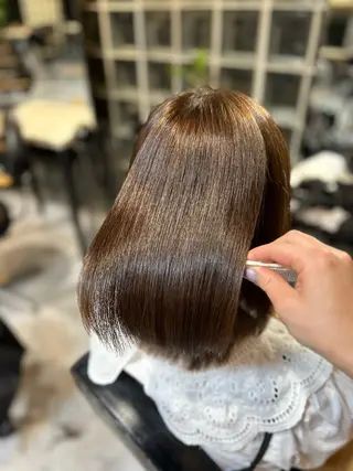 ショート 🌷ブリーチ縮毛矯正 /mina🌷のヘアスタイル