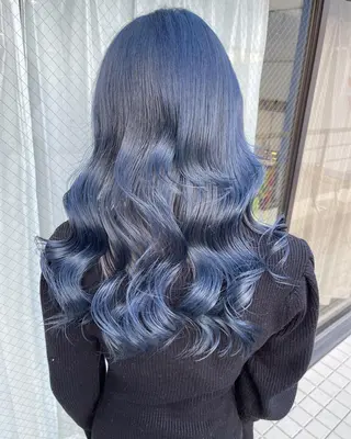 ロング カラー 梅田/韓国ヘア/ エクステ🤖ヒナのヘアスタイル