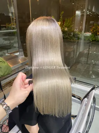 セミロング GINGER所属・GINGER yohのヘアスタイル