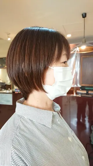 ショート ショート/パーマ/ カラー/FUKOのヘアスタイル