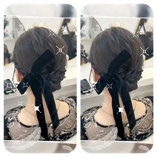 ミディアム ヘアアレンジ 🫧そあん🫧大宮 カットモデル様募集中のヘアスタイル