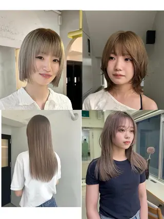 ロング カラー 透明感×レイヤーカッ ト🌼kiraraのヘアスタイル