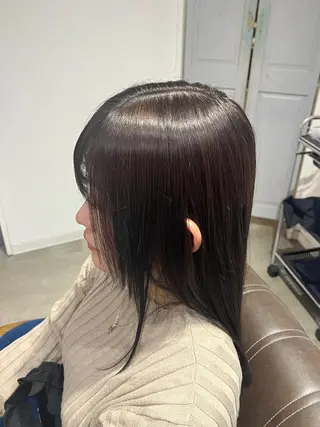 セミロング カラー 蒔田爽真 （マキタソウマ）のヘアスタイル