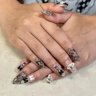 ロング Nail R _mikuのネイルデザイン