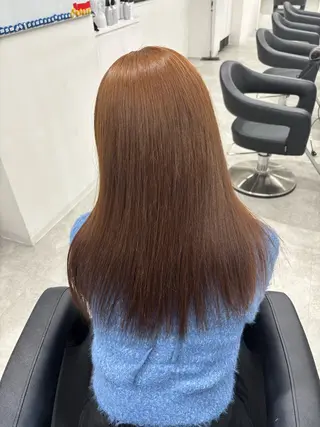 ロング Wカラー/暖色/べ ージュりく©︎🐝のヘアスタイル