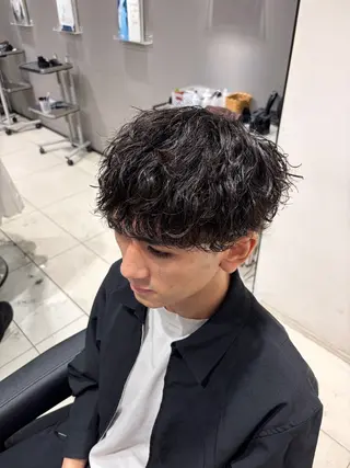 パーマ メンズ 関内/メンズパーマ/ 男性専門/菊池蒼大のヘアスタイル