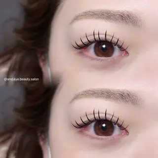 マツエク・マツパ and_eye所属・𝐒𝐀𝐍𝐀 学園前のマツエク・マツパデザイン