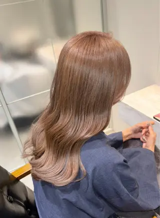 ロング カラー [渋谷美容師] 玲弥のヘアスタイル