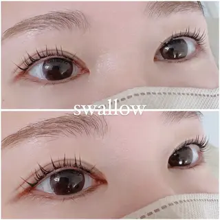 マツエク・マツパ swallow 奈良西大寺店のマツエク・マツパデザイン