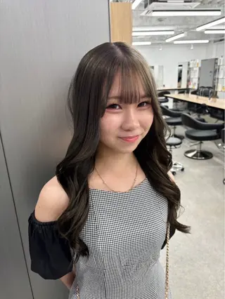 ロング 💍大人デザイン /ハイトーン♡リクトのヘアスタイル