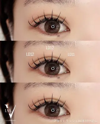 マツエク・マツパ VIAS YURINAのマツエク・マツパデザイン