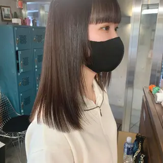セミロング 土屋かすみ✁︎. ꙳ 姫カットのヘアスタイル