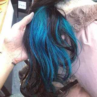 ロング カラー 原宿サロン代表 デザインカラー伊藤卓のヘアスタイル