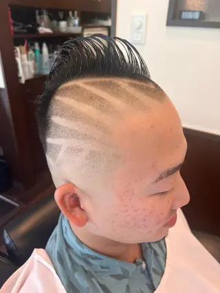 ショート 銀座バルビエグラン 角田雅樹（夜限定）のヘアスタイル