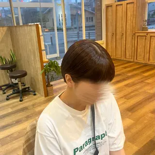 ショート カラー 宮本 楓のヘアスタイル