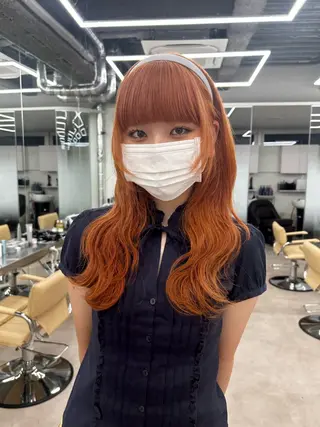 ロング 👒透明感カラー yui👒のヘアスタイル
