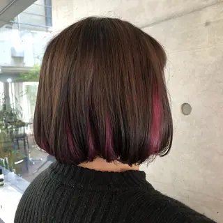 ショート カラー nagisa /縮毛矯正のヘアスタイル