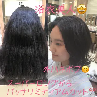 ミディアム ヘアアレンジ メンズパーマ特化/ KAORU/店長のヘアスタイル