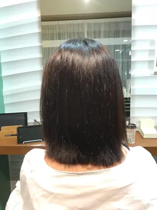 ミディアム 川村 綾のヘアスタイル
