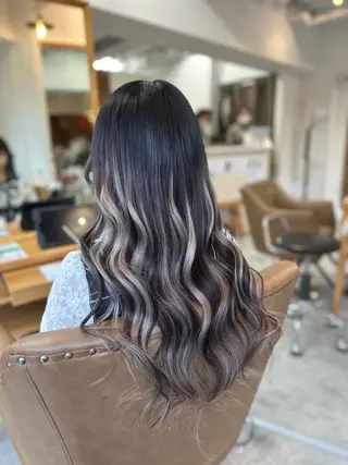 ロング RI MAのヘアスタイル