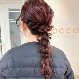 ヘアアレンジ SAKURA 髪質改善/ヘアセットのヘアスタイル