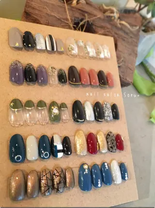ネイル Soeur ネイリストのネイルデザイン