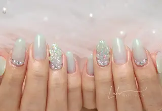 ネイル Lulu nail salon 南堀江店所属・西村 あやかのネイルデザイン