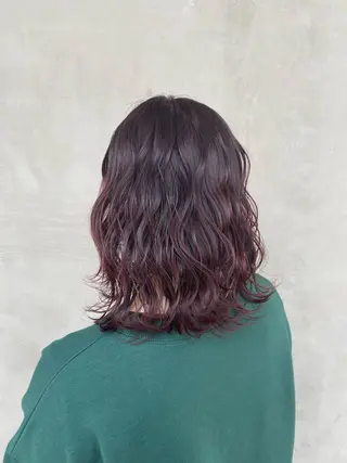 ミディアム カラー 【GUK】 🌻RINA🌻のヘアスタイル